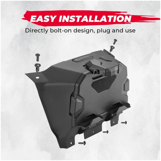 Tablet Holder With Storage Box for Polaris RZR PRO XP/ TURBO - Image 5