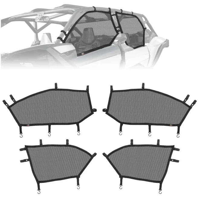 Window Nets Set of Four for Can-Am Maverick X3 MAX - Image 5