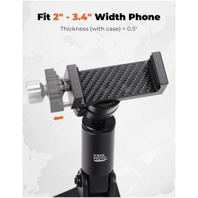 360° Adjustable CNC Phone Mount for Can-Am Maverick X3/MAX - Image 5