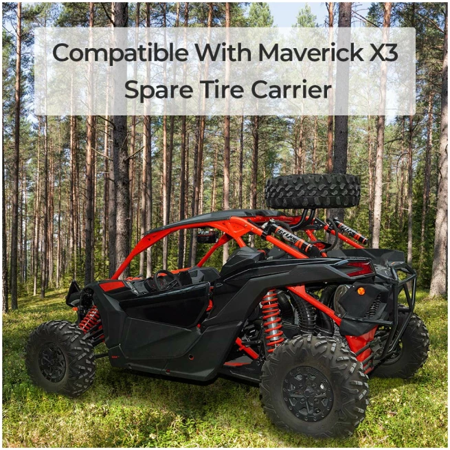 Spare Tire Mount for Can Am Maverick X3 / X3 Max - Image 6