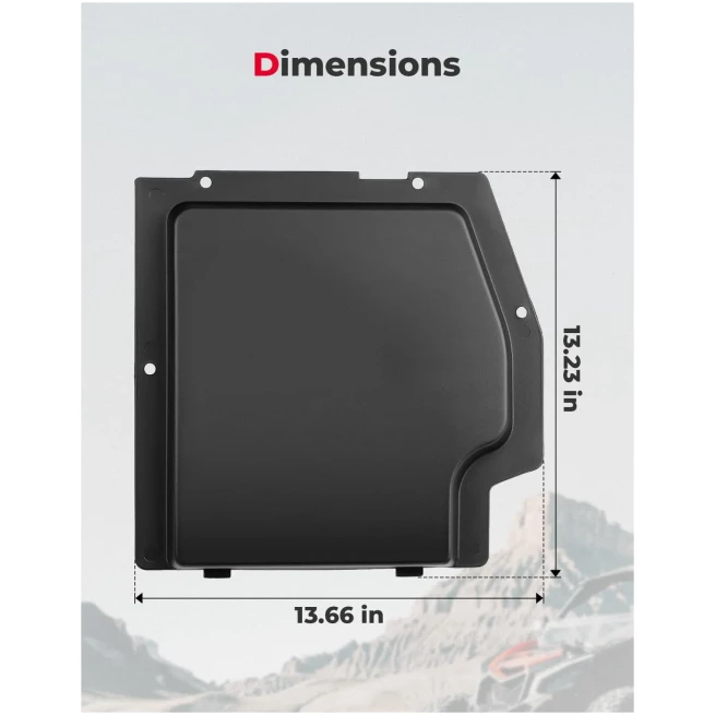 Battery Cover Plate for Can-Am Maverick X3 / X3 MAX - Image 6