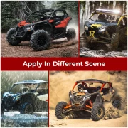 Rear Windshield for Can Am Maverick X3/ X3 Max - Image 8