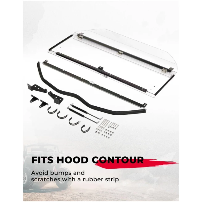 Upgraded Flip Windshield for Can Am Maverick X3/ X3 Max - Image 8