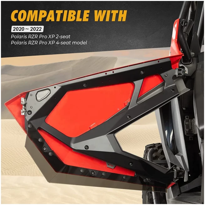 Lower Door Panels Insert Kit for Polaris RZR Pro XP/R - Image 2