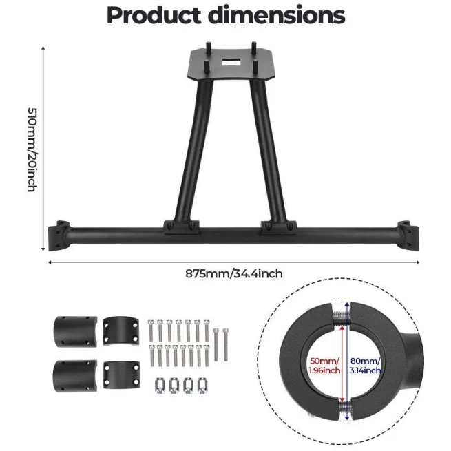 Spare Tire Mount Holder Rack for Polaris RZR PRO XP/ RZR PRO XP4 - Image 6