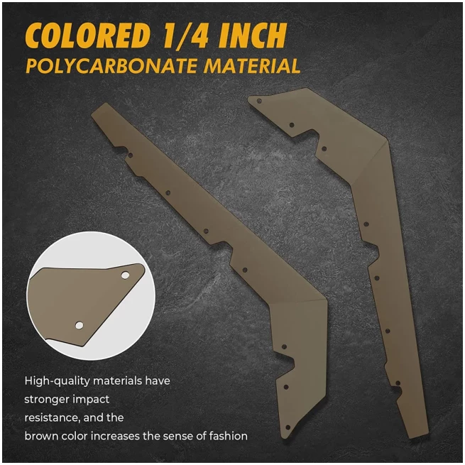 Lower Door Panels Insert Kit for Polaris RZR Pro XP/R - Image 5