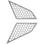 Polaris Pro XP/Pro R/Turbo R Bed Grille Kit (6 pc. kit) - Image 3
