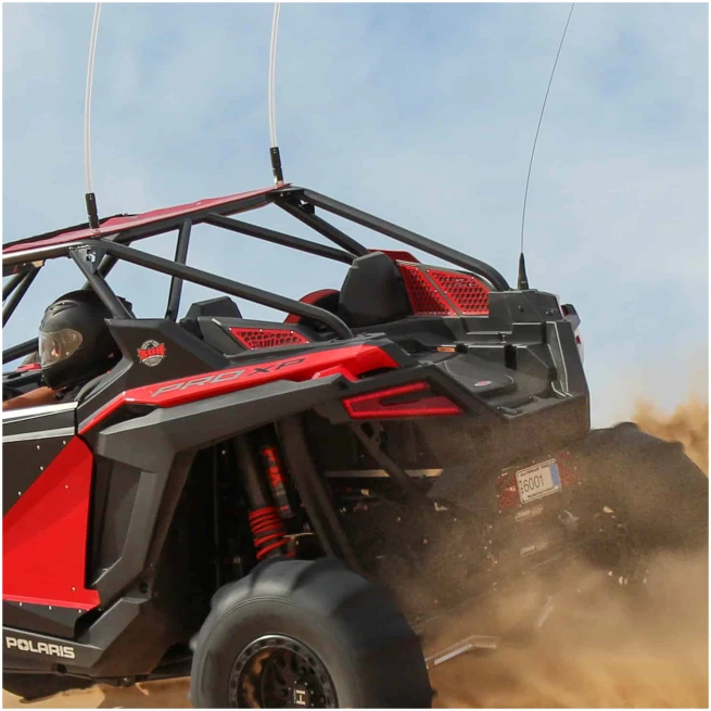 Polaris Pro XP/Pro R/Turbo R Bed Grille Kit (6 pc. kit)