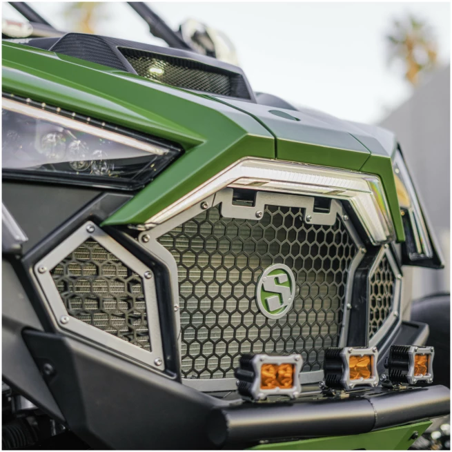 Polaris Pro-R/Turbo R Front Grille Kit - Image 4