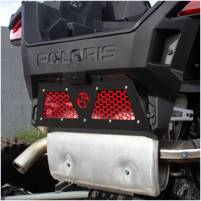Polaris Turbo R/Pro XP Rear Exhaust Cover - Image 4