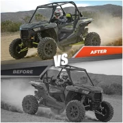 Lower Half Door Inserts Panels For Polaris RZR 60" Models (2 DOORS) - Image 2