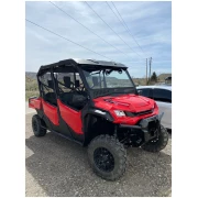 HONDA PIONEER 1000 VENTED GLASS WINDSHIELD - Image 4