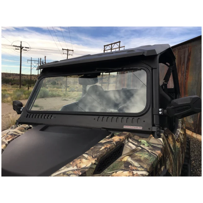 POLARIS GENERAL VENTED GLASS WINDSHIELD - Image 2