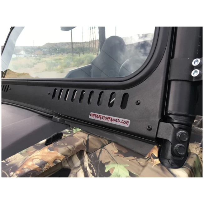 POLARIS GENERAL VENTED GLASS WINDSHIELD - Image 3