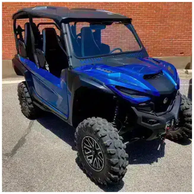 YAMAHA WOLVERINE VENTED GLASS WINDSHIELD