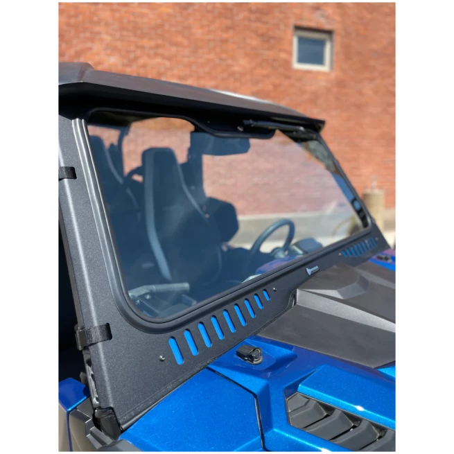YAMAHA WOLVERINE VENTED GLASS WINDSHIELD - Image 4