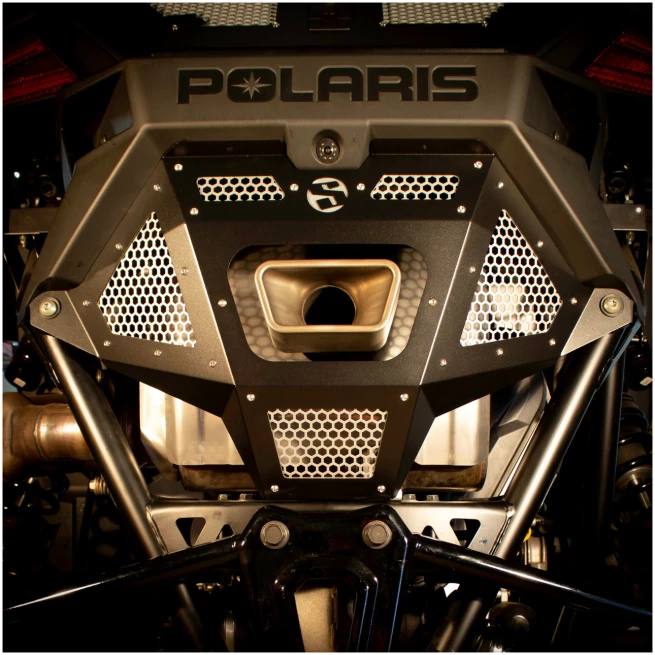 Polaris Pro R Rear Exhaust Cover - Image 3