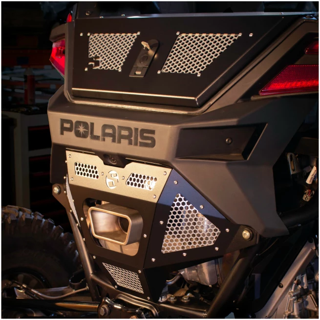 Polaris Pro R Rear Exhaust Cover - Image 6