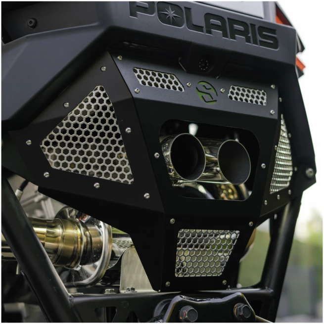 Polaris Pro R Rear Exhaust Cover - Image 2