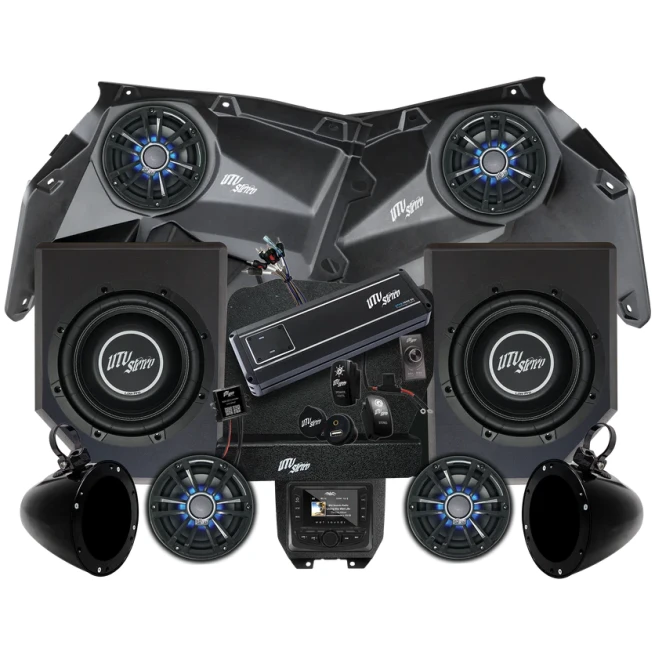 Can-Am® X3 Signature Series Stage 6 Stereo Kit |  UTVS-X3-S6-S