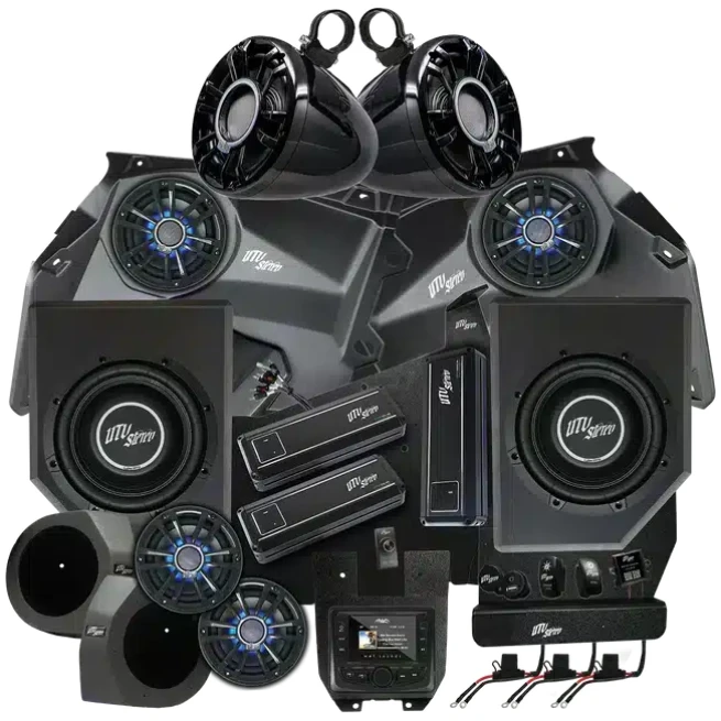 Can-Am® X3 Signature Series Stage 8 Stereo Kit | UTVS-X3-S8-S