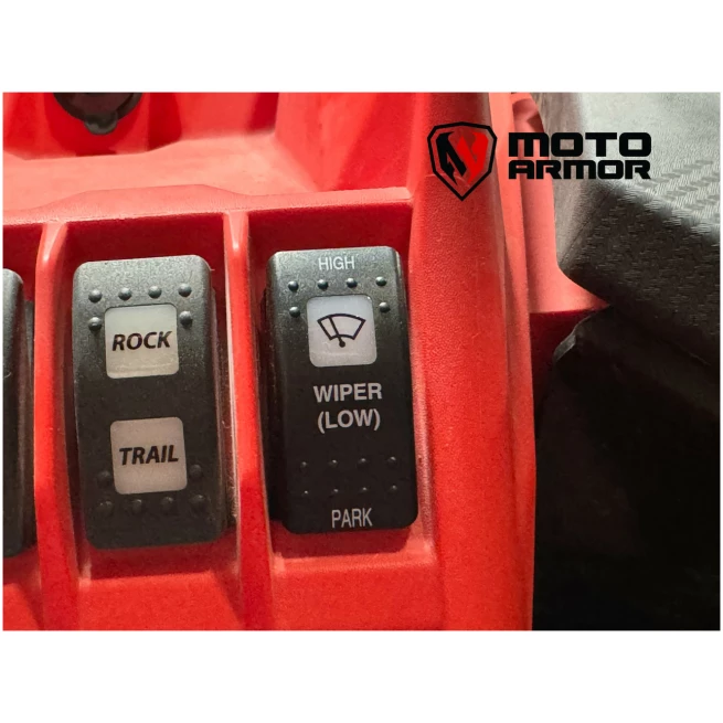 Moto Armor Maverick X3 Electric Wiper Kit (Dual Speed) - Image 3