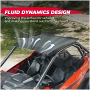 Aluminum Black Hard Roof Top For Polaris RZR PRO XP - Image 3