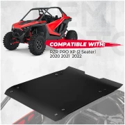 Aluminum Black Hard Roof Top For Polaris RZR PRO XP - Image 6