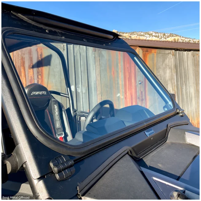 POLARIS RZR TURBO S VENTED GLASS WINDSHIELD - Image 3