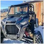 POLARIS RZR TURBO S VENTED GLASS WINDSHIELD