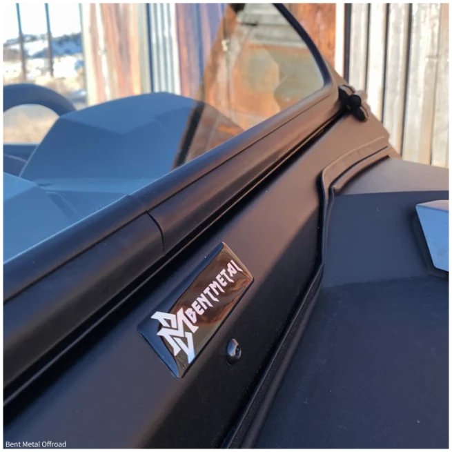 POLARIS RZR TURBO S VENTED GLASS WINDSHIELD - Image 6