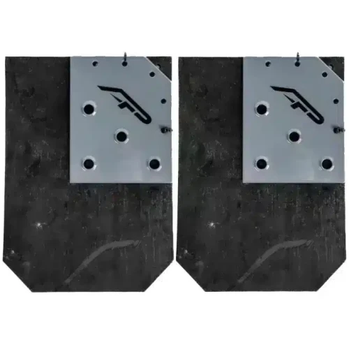 Agency Power Rear Mud Flap Trailing Arm Guard Gray Polaris RZR ProXP | ProR | TurboR 2022+