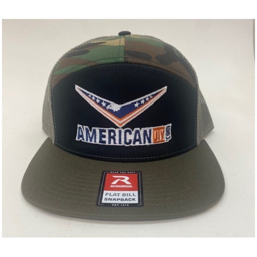AMERICAN UTV HAT BLACK/CAMO