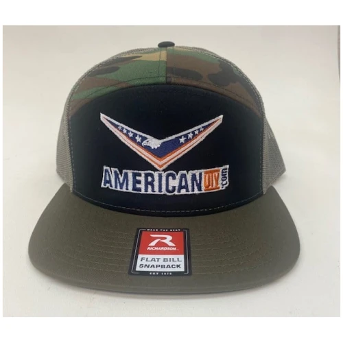 AMERICAN UTV HAT BLACK/CAMO