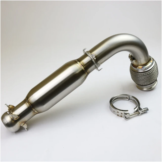 2017-'23 Can-Am Maverick X3 Turbo Race Bypass Pipe With Bullet Muffler - Image 2