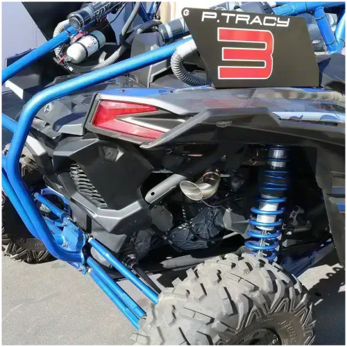 Can-Am X3 "SHOCKER" Electric Side Dump Race Bypass Pipe