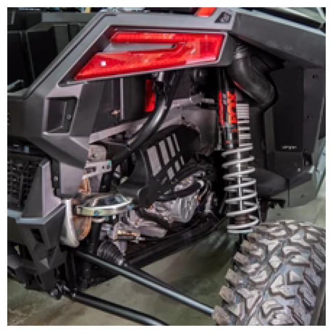 DRT RZR Pro XP / Turbo R 2022+ Aluminum Headpipe Shield - Image 5