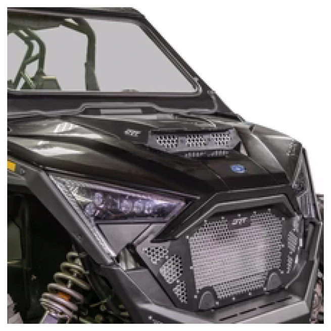 DRT RZR Pro XP / Pro R / Turbo R 2020-2024 Pro Series V2.0 Hood Scoop - Black - Image 9