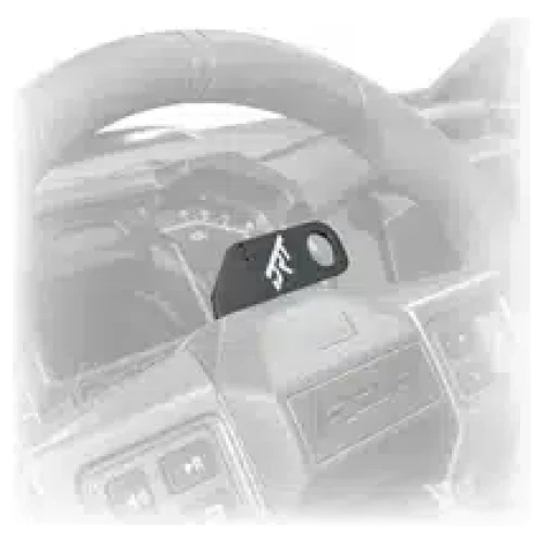 DRT Polaris RZR 2020+ Steering Wheel Single Push-To-Talk Plate