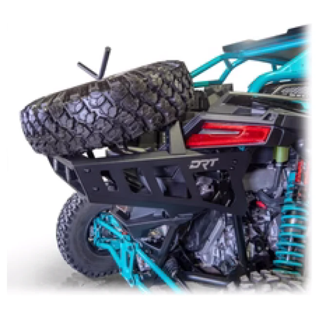 DRT Polaris RZR Pro R Desert Runner Fixed Tire Carrier - Image 6