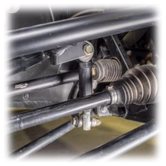 DRT RZR XP Billet Aluminum Hex Bar Adjustable Sway Bar Link Kit (M12) - Image 7