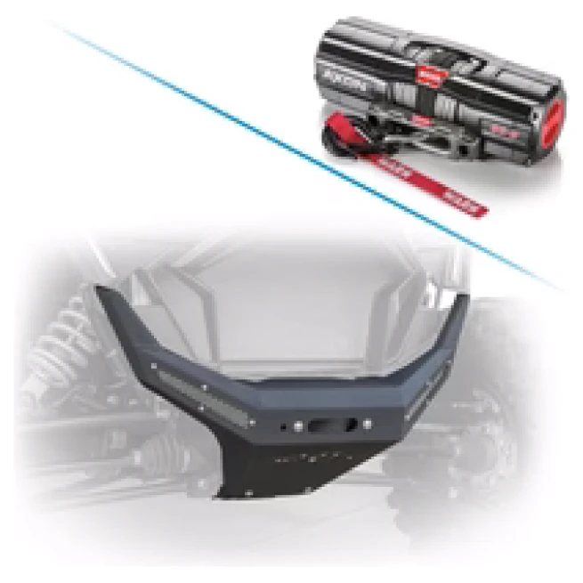 Polaris RZR Pro XP 2020-2024 Front Winch Bumper - Image 5