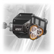 DRT Billet Aluminum Tactical Convex Side Lighted Mirror Set Kit - Image 6