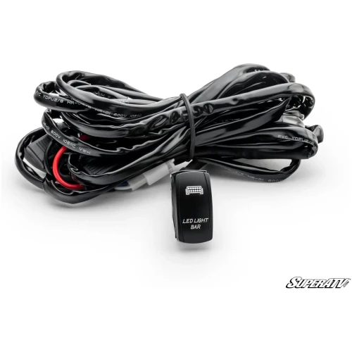 LED Light Wiring Harness with Rocker Switch