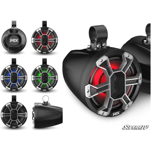 MTX 6.5" and 8" Weather-Resistant UTV Speaker Pods